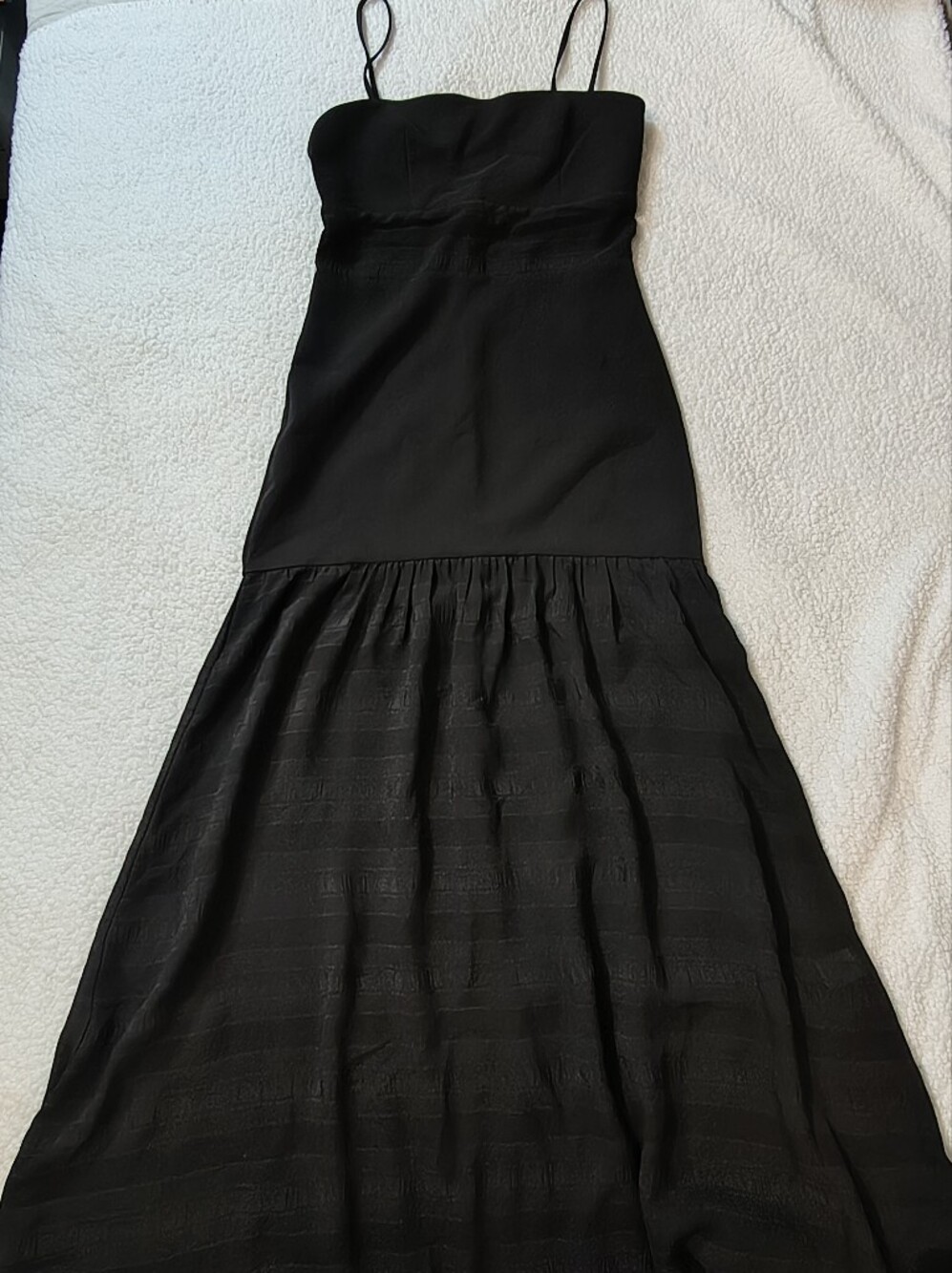 Privacy Please Black Midi Dress Size S Elegant Sleeveless Dress